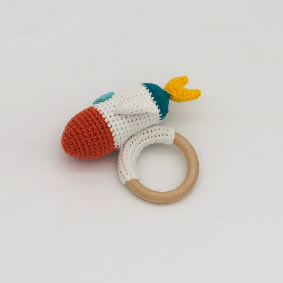 Happy Folks - Rocket Teething Toy