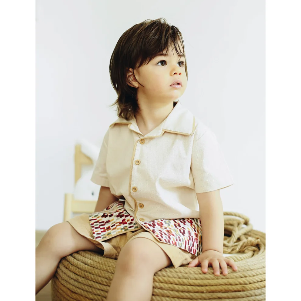 miniscule by ebrar - Sunlight Shirt and Shorts Set 