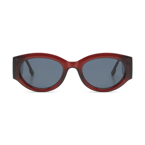 Komono - Dax Burgundy Unisex Sunglasses