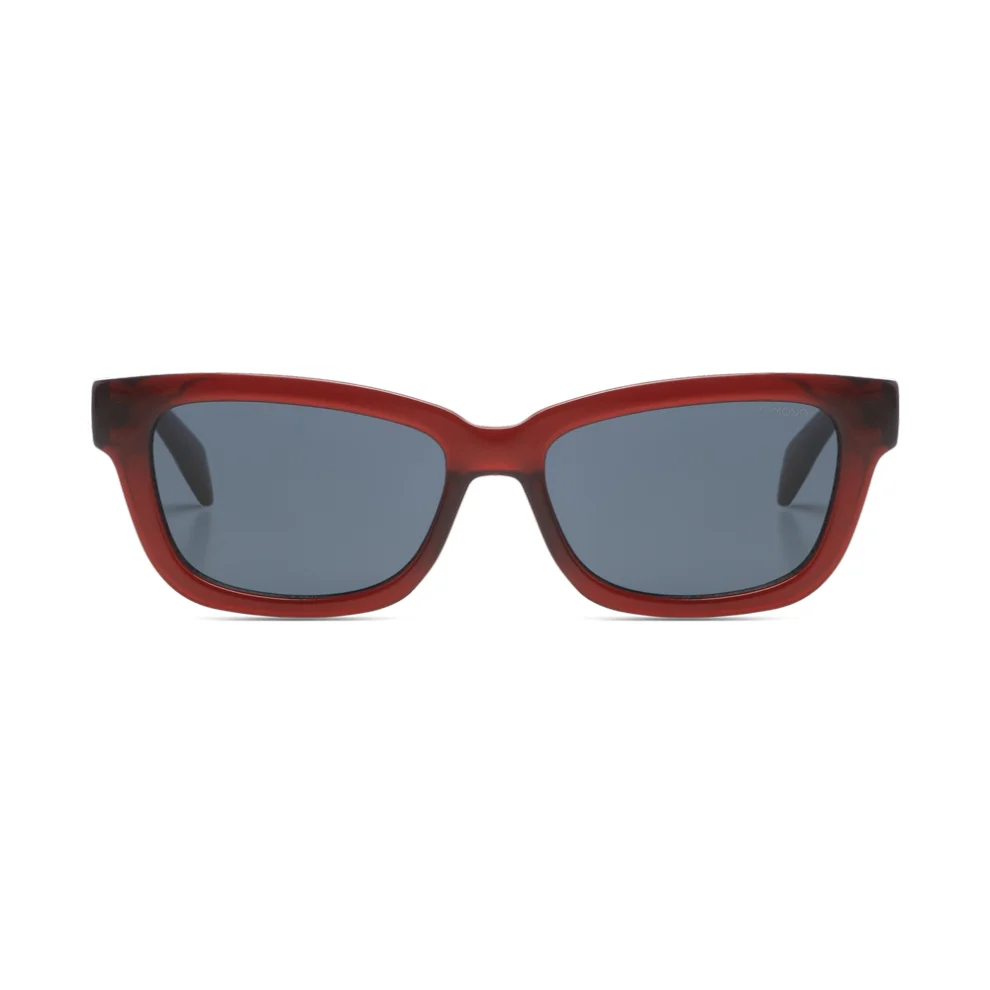 Komono - Rocco Burgundy Unisex Sunglasses