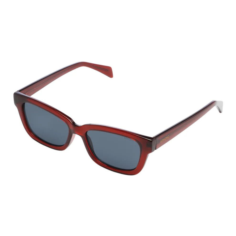Komono - Rocco Burgundy Unisex Sunglasses