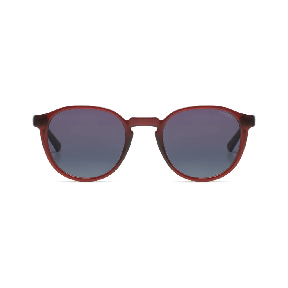 Komono - Liam Burgundy Unisex Sunglasses