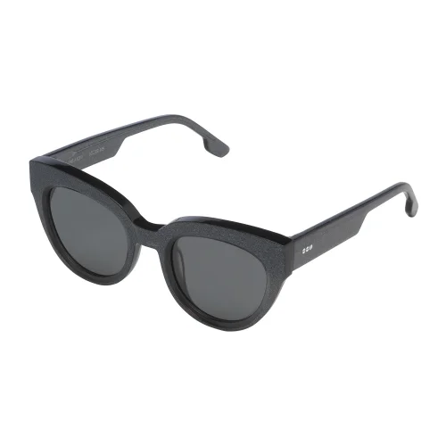 Komono - Lucile Black Glitter Women's Sunglasses