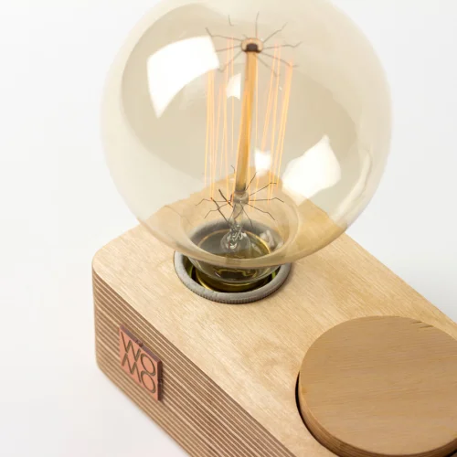 Womodesign - Wooden Table Lamp With Dimmer