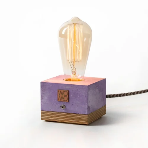 Womodesign - Colorful Concrete Table Lamp
