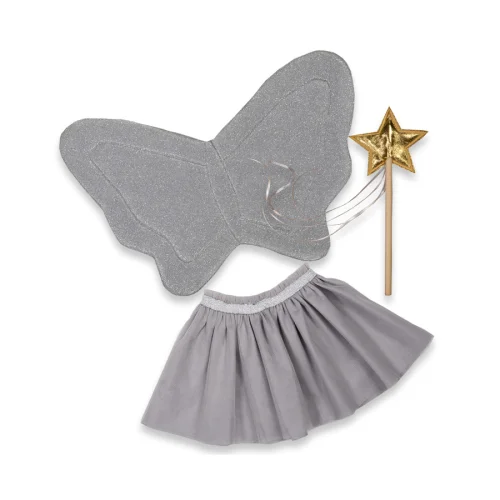 Pikabu - Glittery- Butterfly Fairy Wings Set