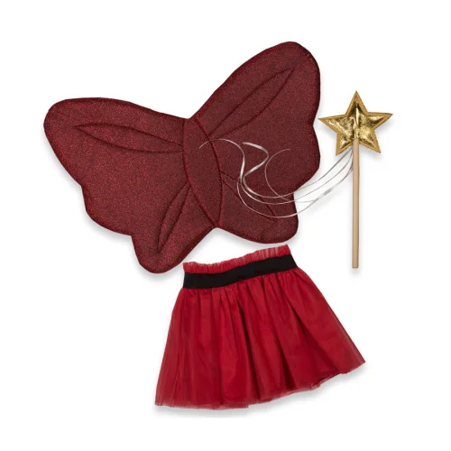 Pikabu - Glittery- Butterfly Fairy Wings Set