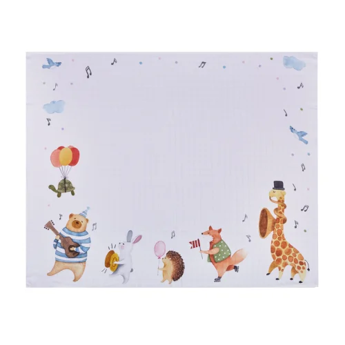 BabyTales - Animal Parade Milestone Blanket