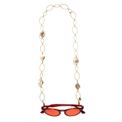 Elia Sunglasses	 - Pearl Glasses Chain