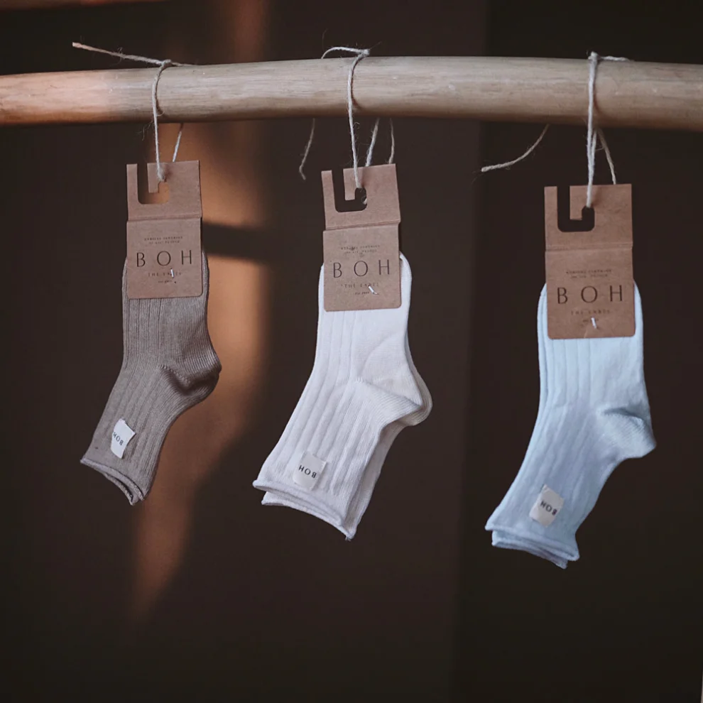 Boh The Label - Organic Essential Socks 3Set