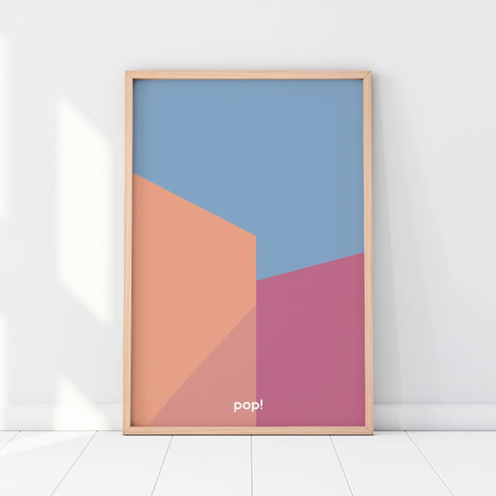 Pop by Gaea - Fold Away Walls Print