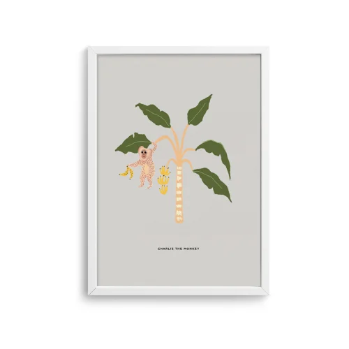 Pop by Gaea - La Festa Charlie Monkey Print