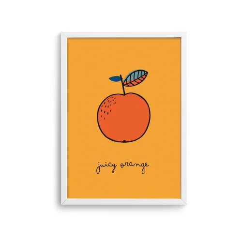 Pop by Gaea - Juicy Orange Print