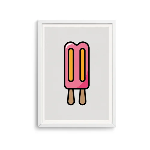 Pop by Gaea - Sweet Ice Cream II Print