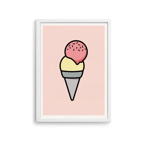 Pop by Gaea - Sweet Ice Cream IV Print