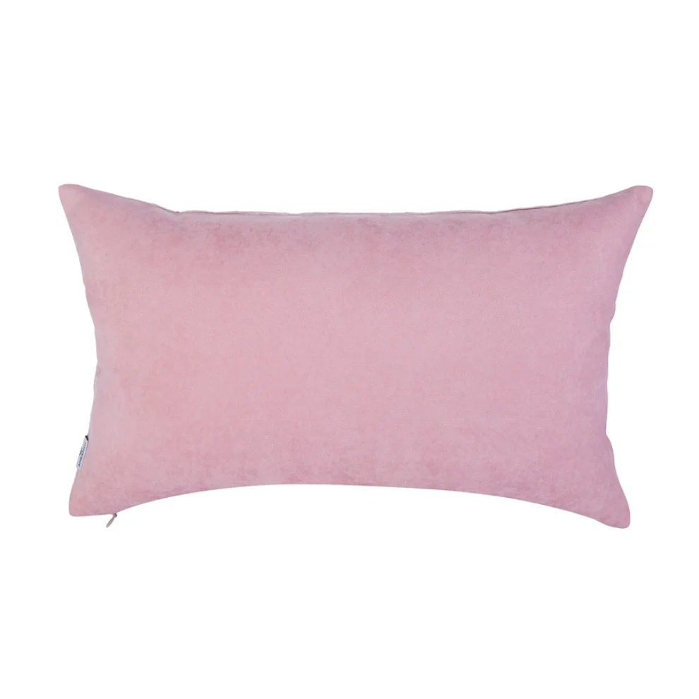 Bohemtolia - Kutnu Silk Pillow with Embroidery Flower of Life