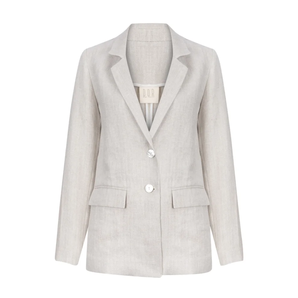 Dor Raw Luxury - At Good Old Pera Linen Jacket