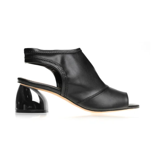 Gardrop Studio 900 - Spherical Metallised Heel Open Shoes