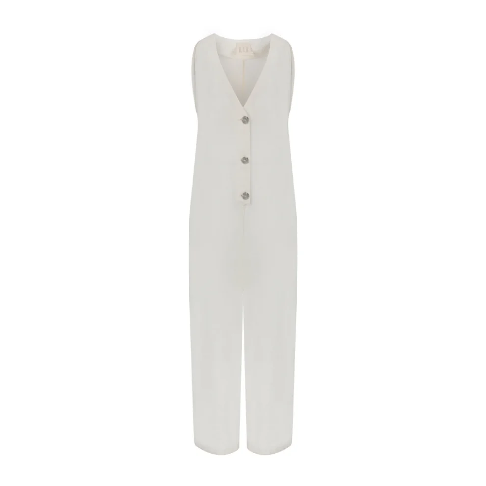 Dor Raw Luxury - By The Lake Maggiore Linen Jumpsuit