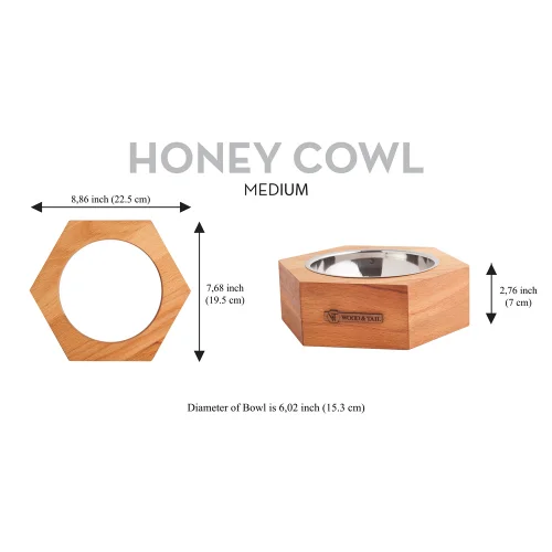 Wood&Tail - Honeycowl Dog Bowl Stand