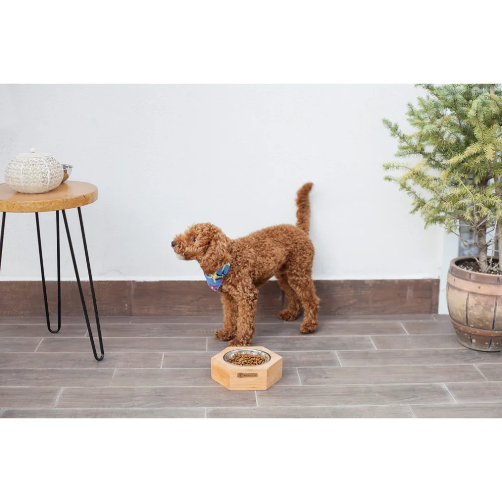 Wood&Tail - Honeycowl Dog Bowl Stand