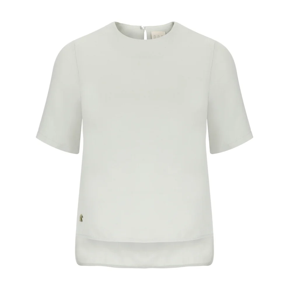 Dor Raw Luxury - A Walk In Sintra Linen T-shirt Blouse