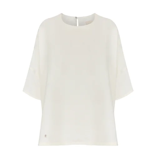 Dor Raw Luxury - Reading To Celsus Linen Blouse