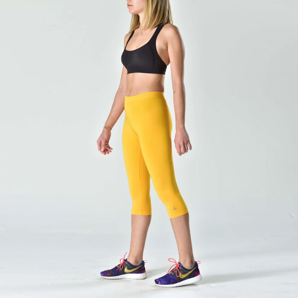 Mono b Soft Sunshine Yellow Leggings