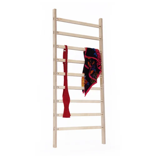 Tufetto - Riser Wooden Shoe Organizer & Wooden Hanger