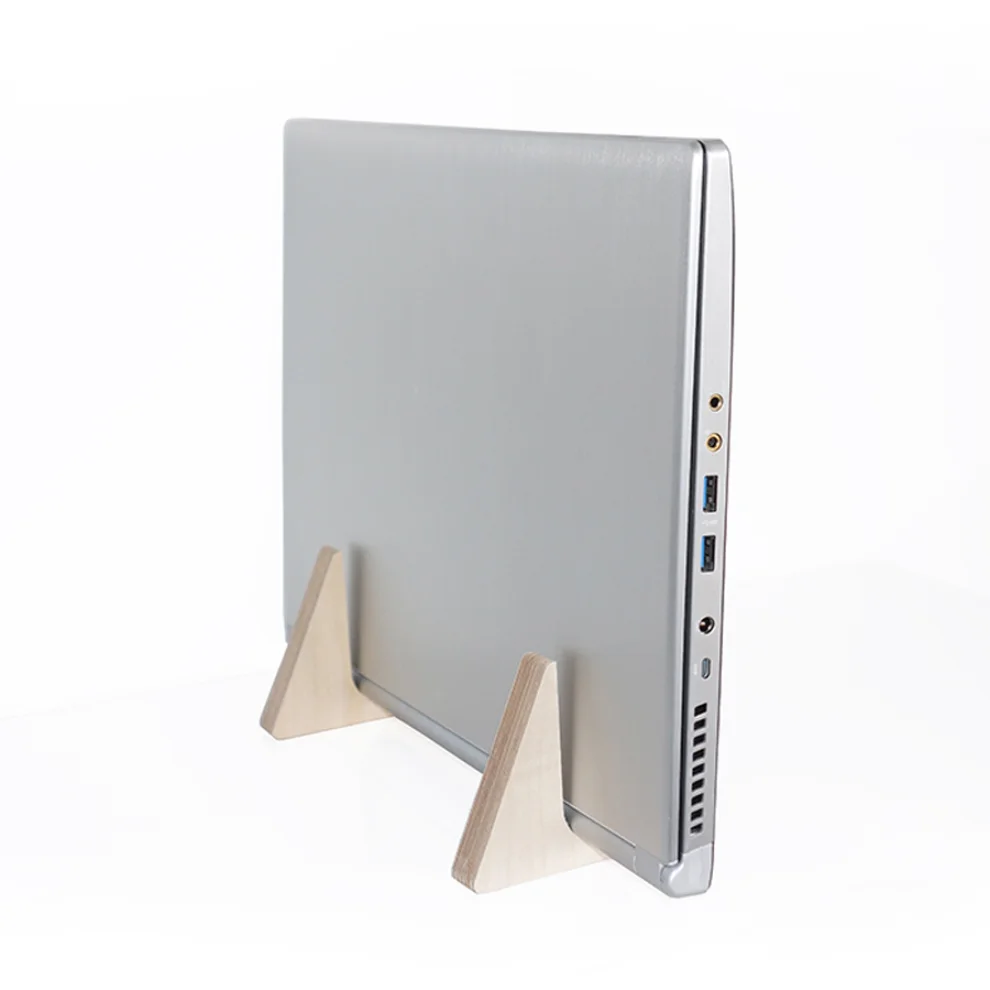 Tufetto - Triangle Wooden Laptop Holder