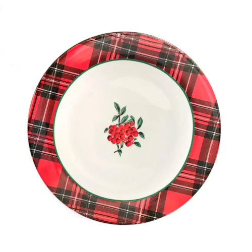 Fern&Co. - Red Berry Collection Dinner Plate
