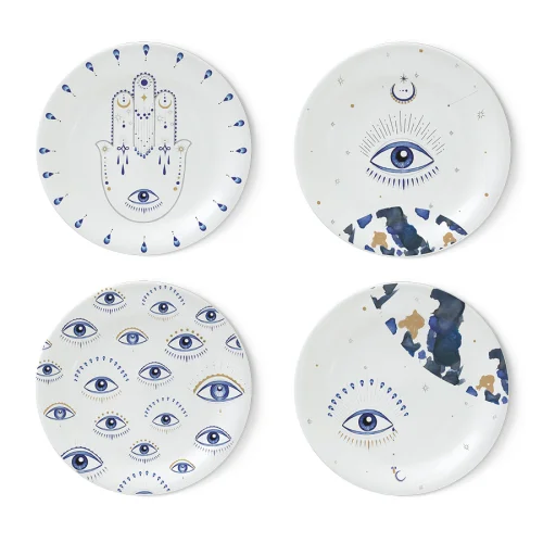 Fern&Co. - 4'lü Spirit Eye Collection Tabak Seti