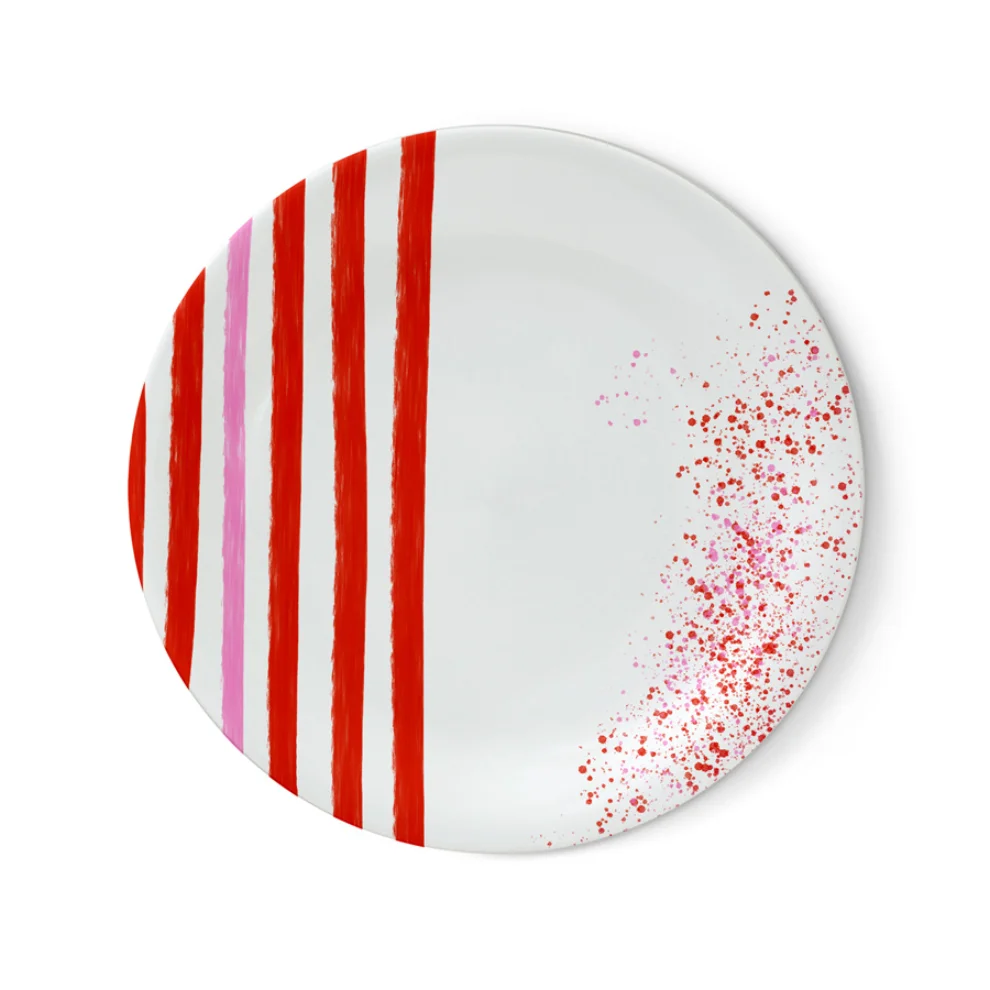 Fern&Co. - Tropez Plage Collection Dinner Plate Set (Set of 4)