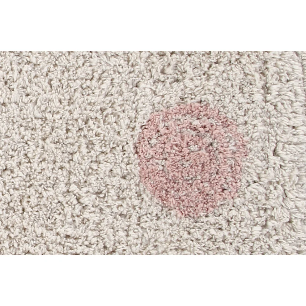 Lorena Canals	 - Hippy Dots Vintage Nude Rug