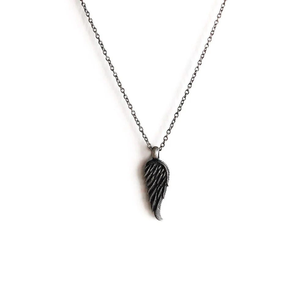 Spark Atölye - Angel Wings Silver Necklace
