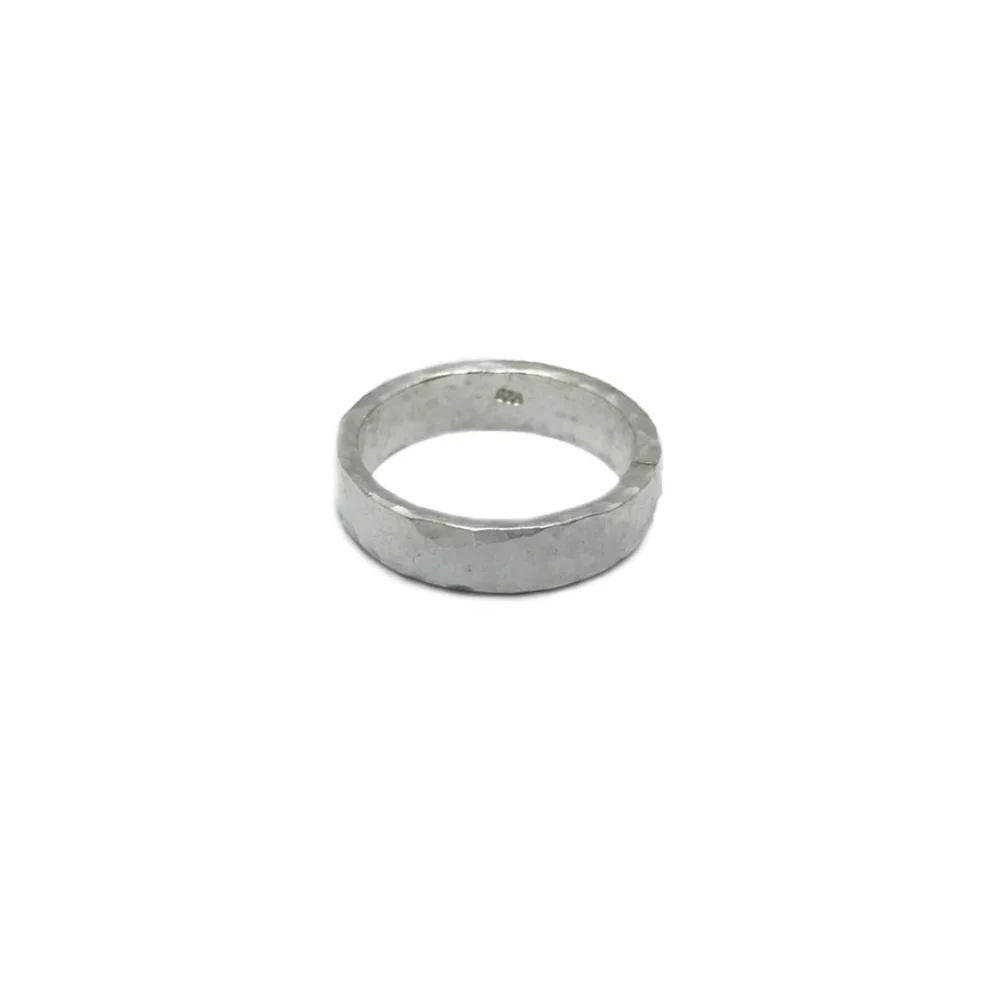 Spark Atölye - Hammered Silver Ring