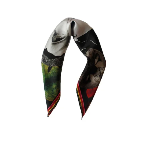 Ubeen - Queen Of The Forest Silk Scarf