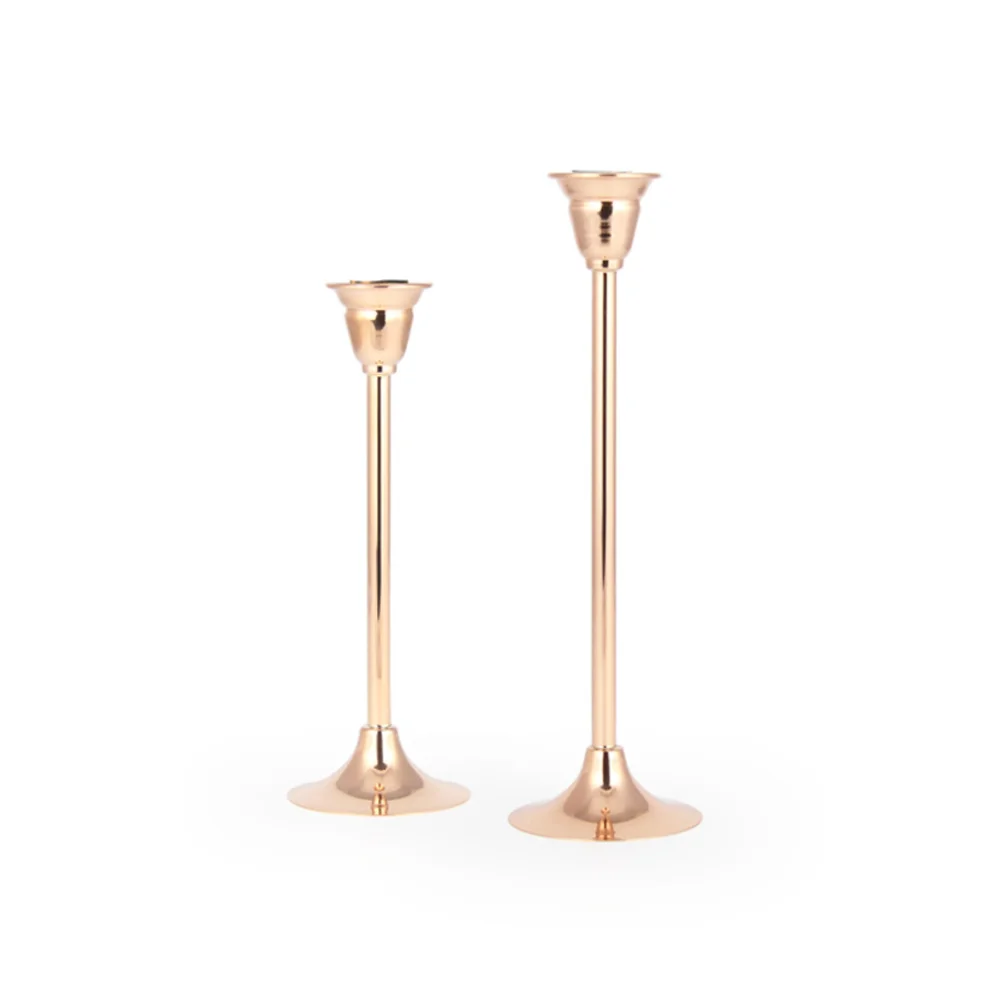 Coho Objet	 - Artisan Elegant Copper Candle Holder Set Of 2 - I