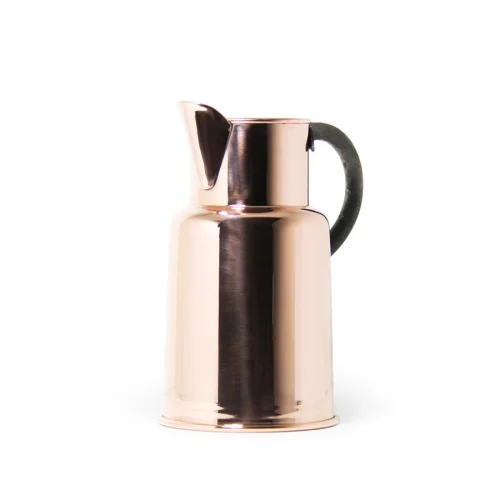 Coho Objet	 - Artisan Copper Watering Can With Cast Iron Handle