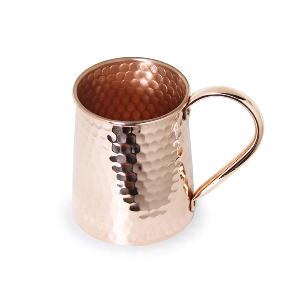 Coho Objet	 - Artisan Hammered Barrel Copper Mug