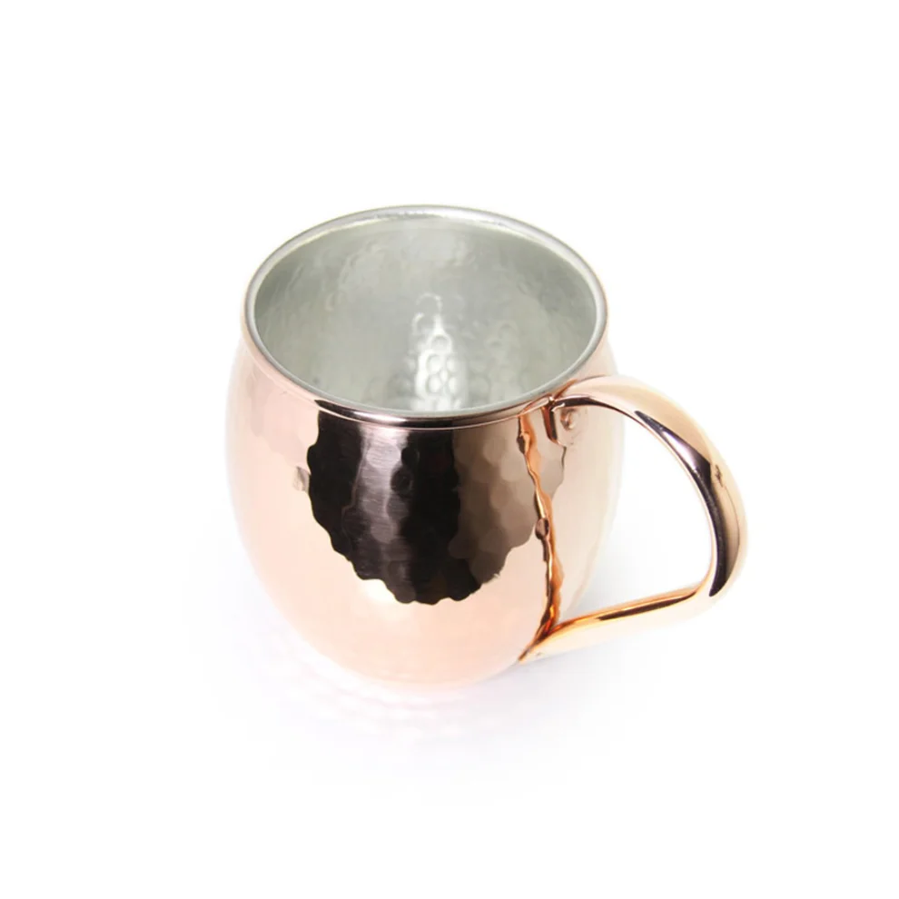 Coho Objet	 - Artisan Barrel Hammered Copper Mug