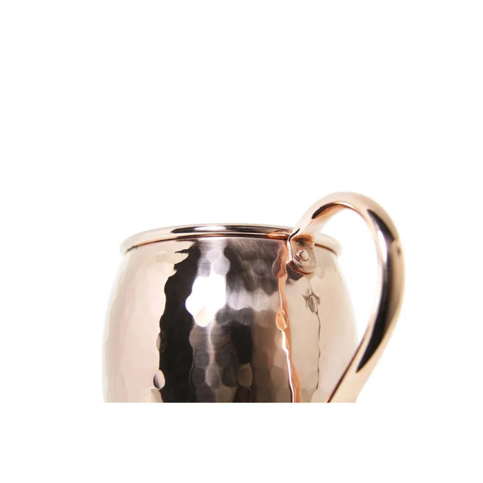 Coho Objet	 - Artisan Barrel Hammered Copper Mug