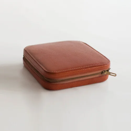 Tuhafier - Brown Leather Vintage Travel Kit