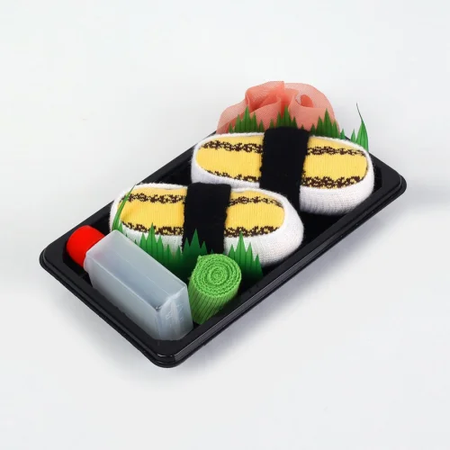 Socks + Stuff - Egg Nigiri Sushi Socks