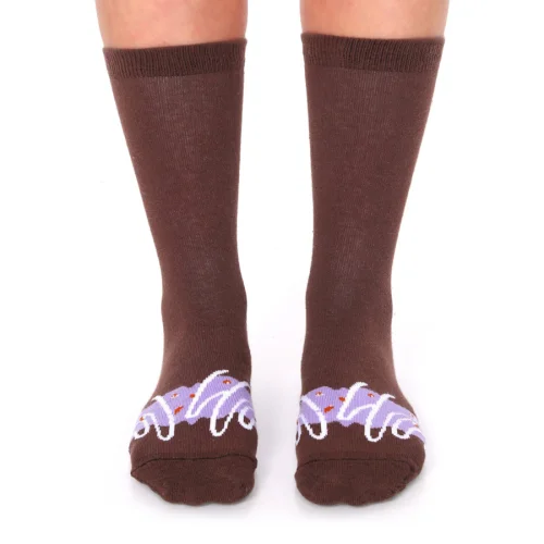 Socks + Stuff - Berry Berry Doughnut Socks