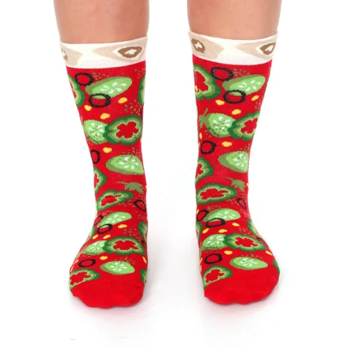 Socks + Stuff - Veggie Pizza Socks Slice