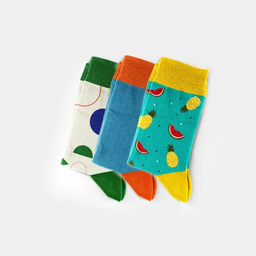 Piloi Socks - Pavo Socks Set of 3
