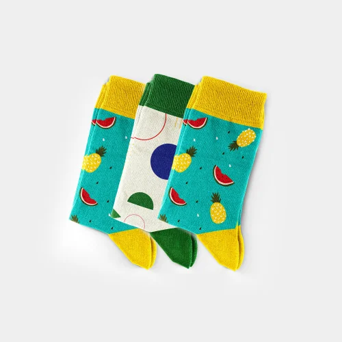 Piloi Socks - Mensa Çorap 3'lü Set