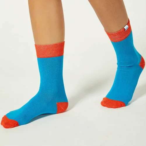 Piloi Socks - Mavi Çorap