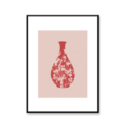 Normmade - Red Bells 1  Art Print